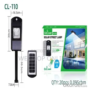 30w Super Bright Solar Street Light With Led Motion Sensor