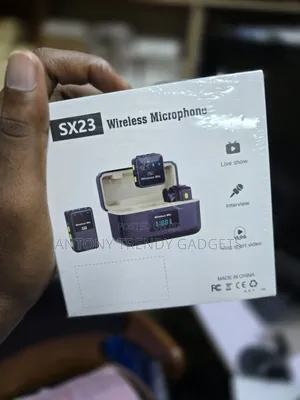 Sx23 Wireless Microphone – Clear Sound for Vlogs Interviews 