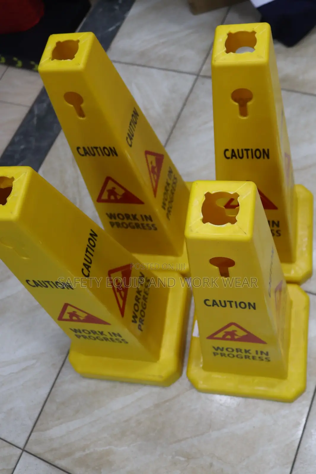 Work In Progress Caution Sign