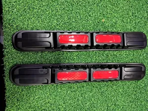Red Reflectors Bumpers Edge Guard Scratch Guards