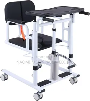 Advanced Hydraulic Patient Transfer Chair With a Feeding Table,Commode