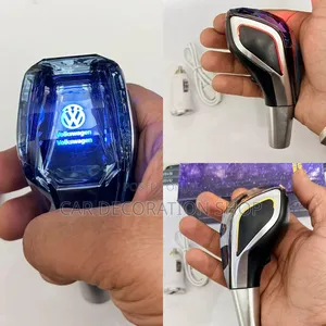 Luxurycar Interior Decoration Touch Activate Volkswagen Logogear Knob