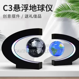 Magnetic Floating Globe With World Map