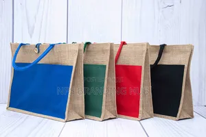 A3 Coloured Jute Bags