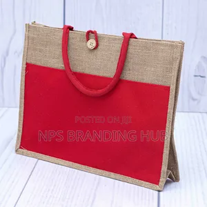 A3 Coloured Jute Bags