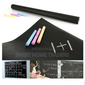 Black Board Sticker for Home, Office, School