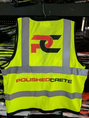 Branded Netted Executive Reflector Vest