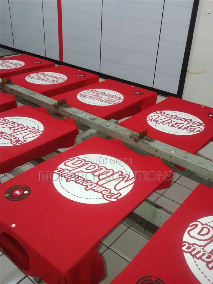 Screen Printed Red Tshirts