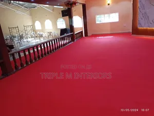 Neat and Noble Pulpit Floor With Delta Carpet Finish