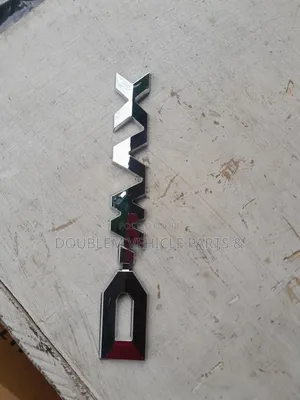 D-Max Dmax Emblem/Name/Logo/Badge Silver Shiny Chrome Universal