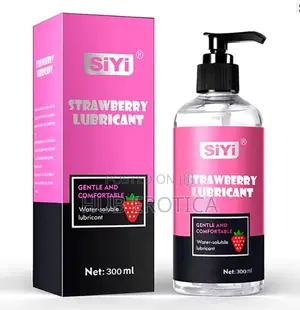 Smooth Water-Based Massage Oil Siyi Water-Based Strawberry Lubricant
