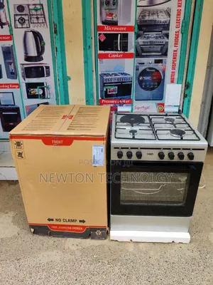 Von Cooker 60x60cm, 3 Gas + 1 Electric Burners