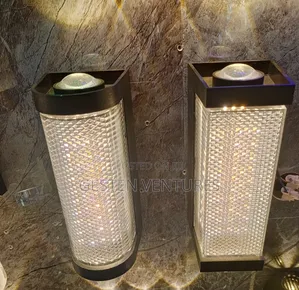 Modern Black Acrylic Led Outdoor Wall Lamp