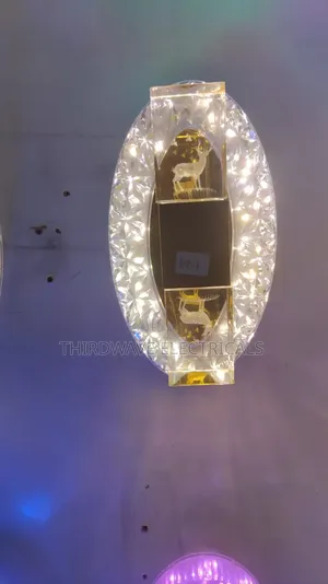 Decorative Led Wall Light Fixture Modern Crystal Sconce
