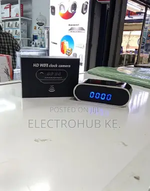 Nanny Camera Clock - Hidden Wifi Camera for Home Use