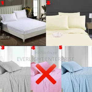 Cotton Stripped Bedsheet