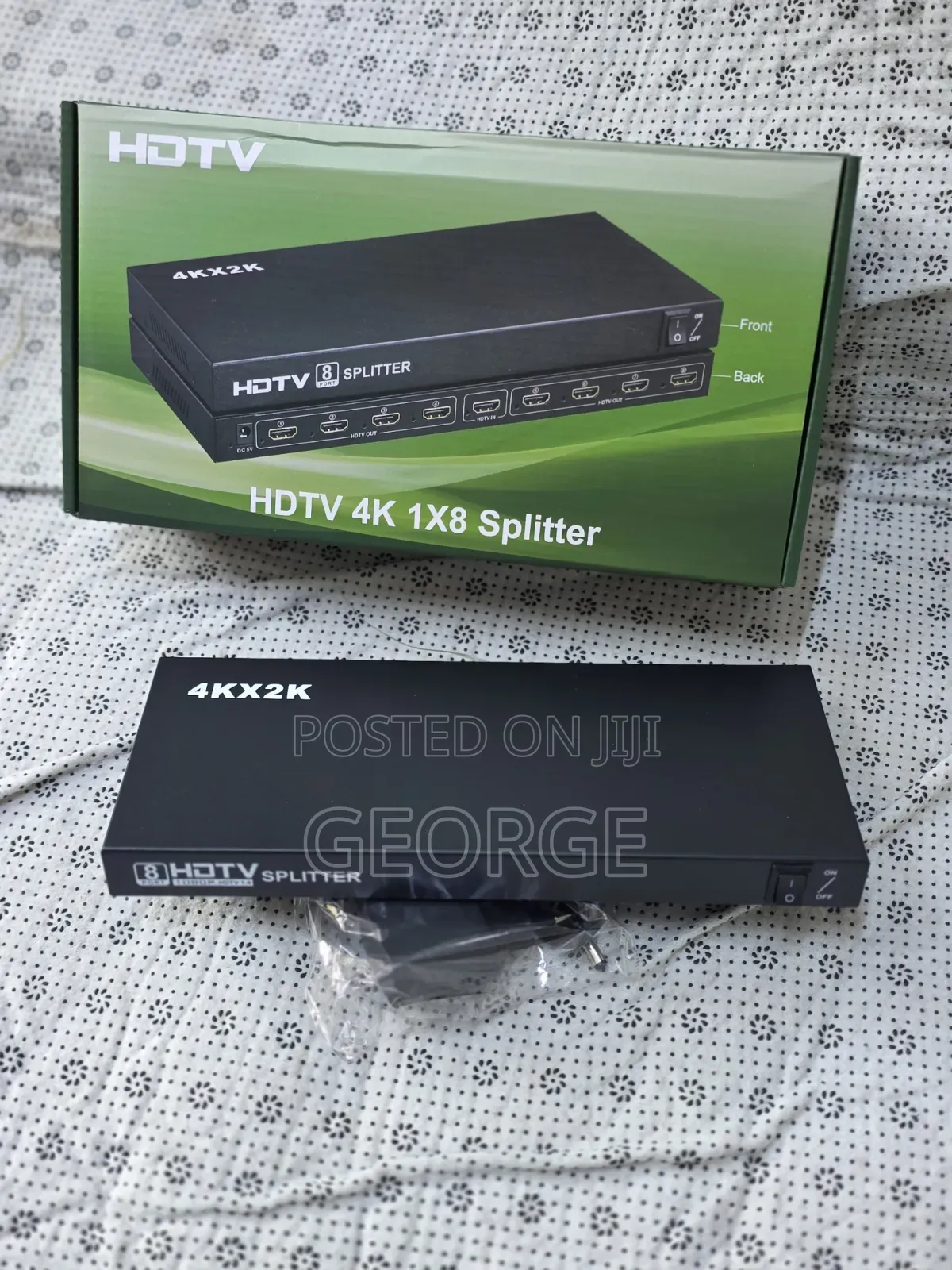 8 Way Hdmi Splitter for Multi Tv Display Hdmi Distributor
