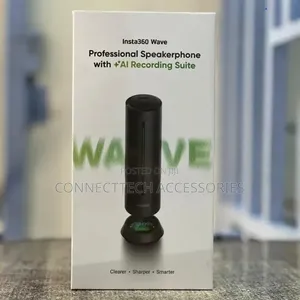 Insta360 Wave Wireless Conference Speakerphone With Ai Recording Suite