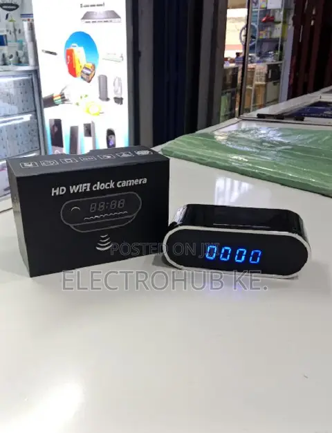 Wifi Clock Camera - Hidden Security Cam With Mobile App
