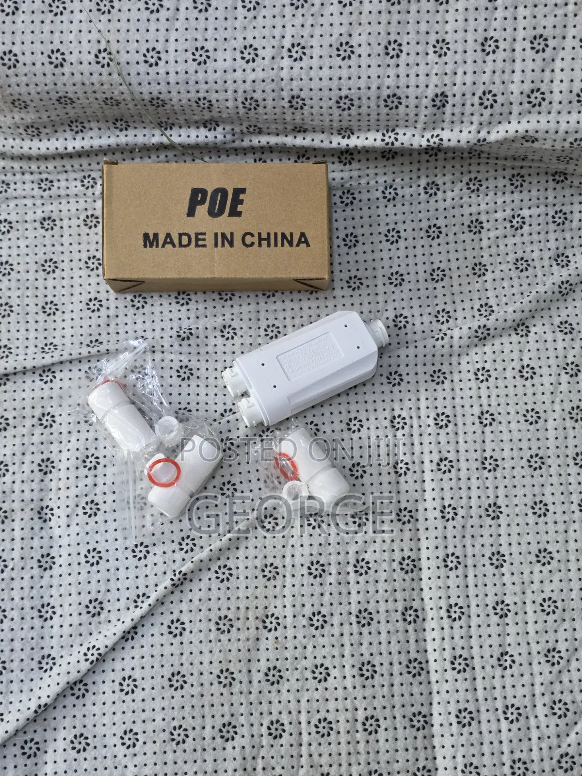 1x2 Poe Extender – Split One Lan to Two Ip Cameras