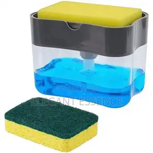 Automatic Soap Pump With Sponge Dispenser