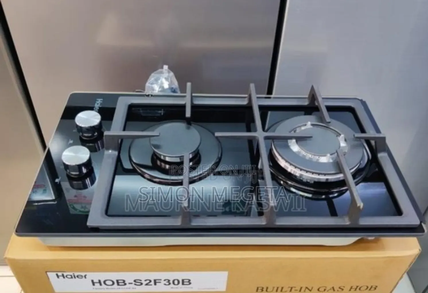 Wok Burner Haier Inbuilt 2burner Cooker