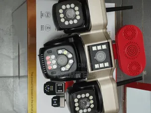 24hrs Solar Powered CCTV 4g Smart 4lens With Alarm Siren Outdoor CCTV