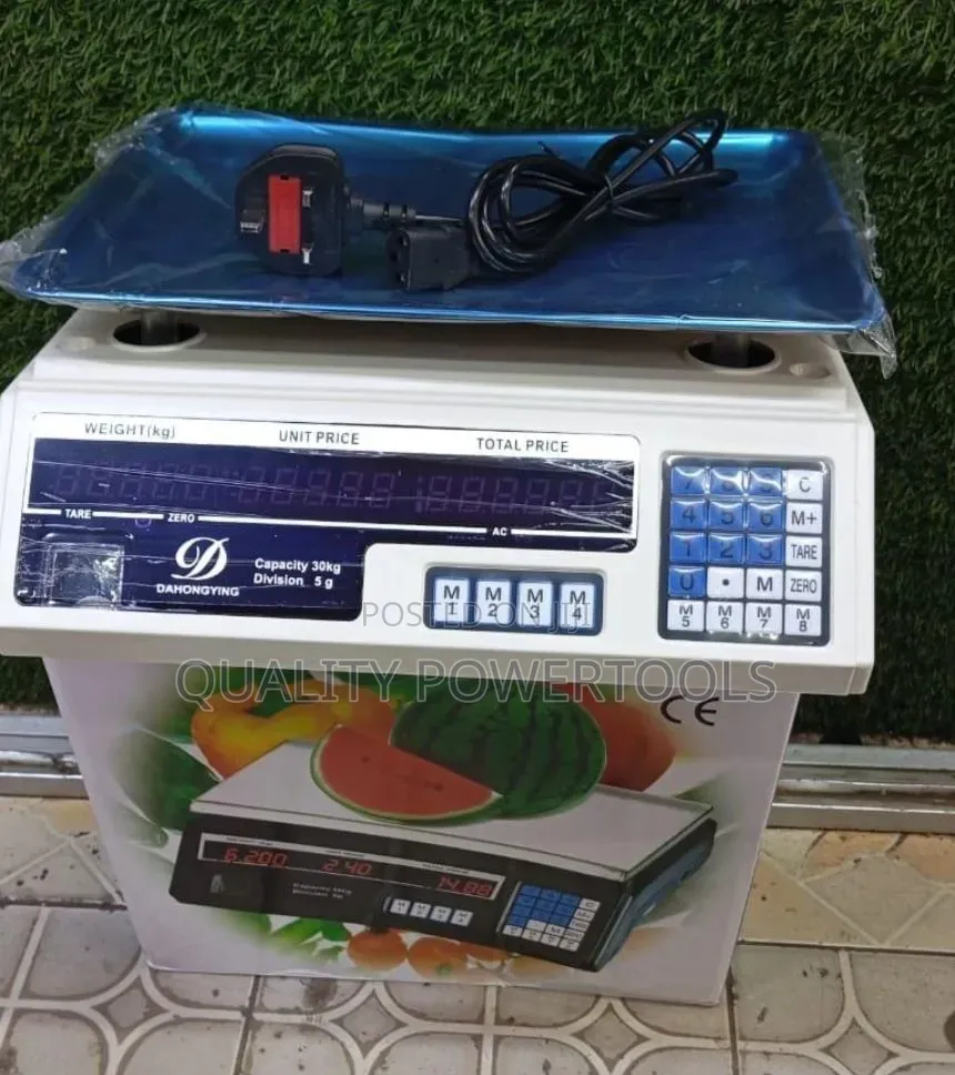 Acs 30 Kg Flat Scale