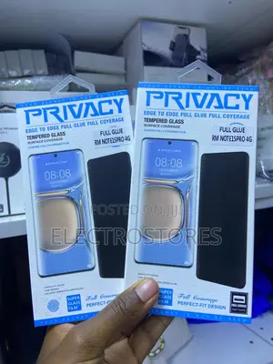 Redmi Note 15 Pro Privacy Glass Protector Full Glue