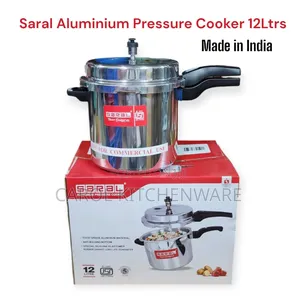 12 LTR Saral Aluminium Pressure Cooker/
