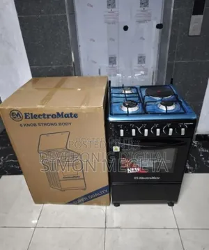 With Electric Oven 50*55 Electromate 3+1 Standing Cooker