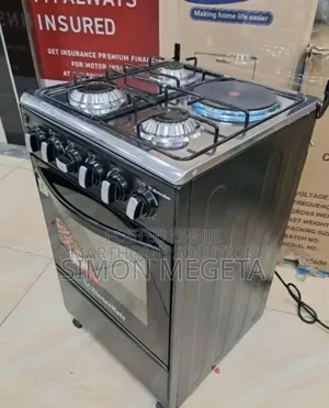 With Electric Oven Plate 50*55 Electromate 3+1 Standing Cooker