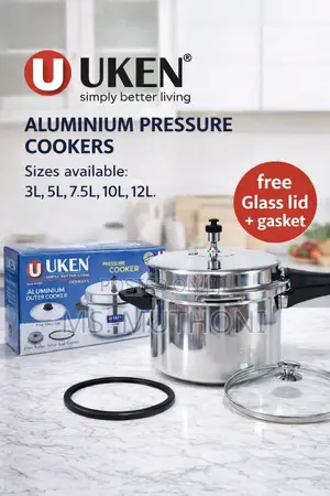 Uken Aluminum Pressure Cookers