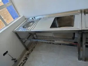 Stainless Steel Hospital Sluice Sink Stand Alone