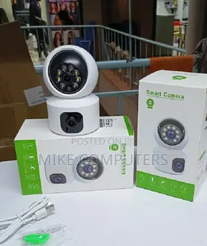 Intelligence Sim Card 4g Camera Indoor Dual Lens Mini Ip Camera