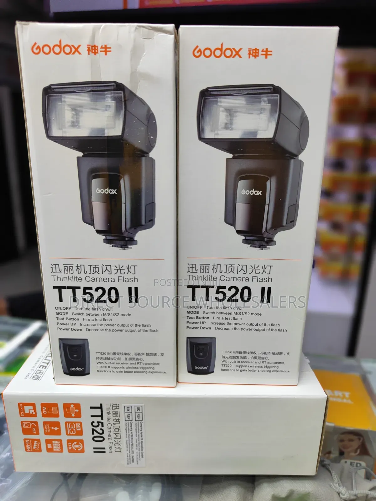 Godox Think Lite Tt520 Ii, Camera Flash Light