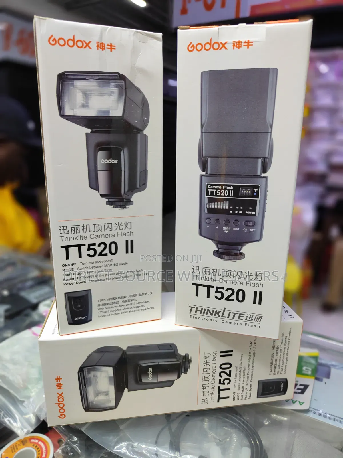 Godox Think Lite Tt520 Ii, Camera Flash Light