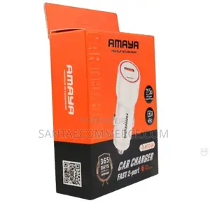 Amaya Acc-04 Fast 2-Port 22.5w Car Charger