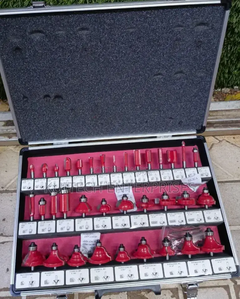 8mm Router Bits Set/ Wood Router Bits 35pcs