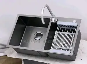 Sleek Double Bowl Kitchen Sink