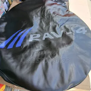 Rav4 Canvas Logo Printed Spare Wheel Cover
