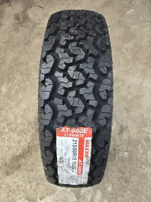 215 /80 R15 Maxxis at 980 (All Terrein)