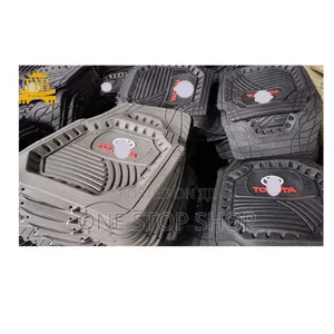 5pc Toyota Logo Mats Prevents Floor From Dirt,Spills,Road Salt
