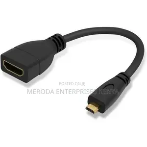 Micro Hdmi Male to Hdmi Female Adapter