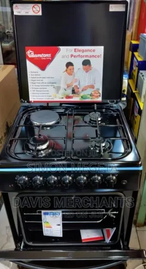 Pay on Delivery Ramtons 60*60 Standing Cooker 3g 1e. Restocked