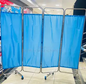 Quality 4 Fold Ward Screen / Bed Screen-for Privacy