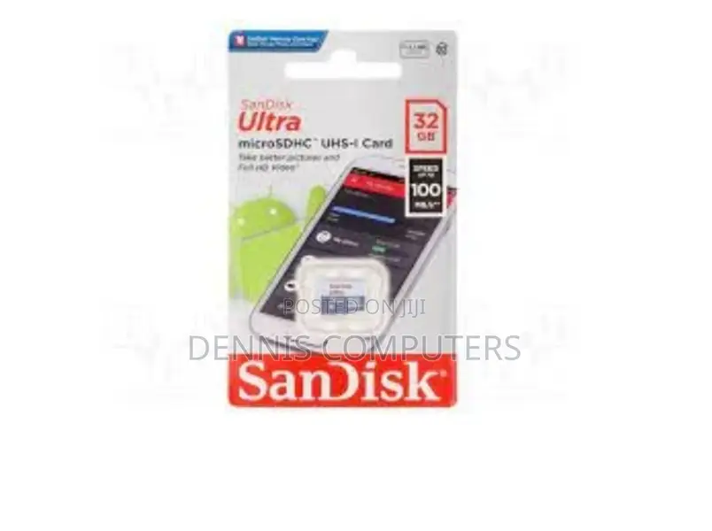 Sandisk Microsd Class 10 100mbps 64gb Without Adapter