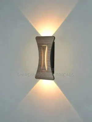 Generic Modern Wood-Look Led Wall Sconce Light Fixture J8y