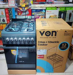 *Von Standing Cooker 3g+1e