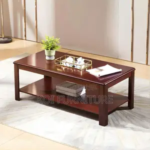 Office Table : Mahogany Executive Coffee Table